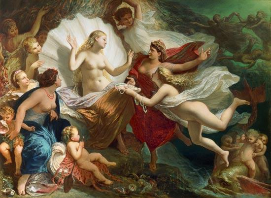 Henri-Pierre Picou The Birth of Venus Spain oil painting art